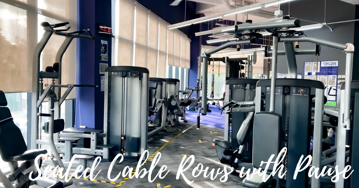 Seated Cable Rows with Pause